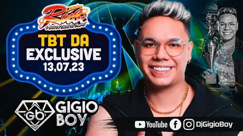 Cd Ao Vivo Gigio Boy No Tbt Da Exclusive Novo Lend Rio Rubi