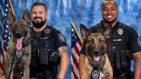 New Marietta Police K9 officers Mozes and Fedor | 11alive.com