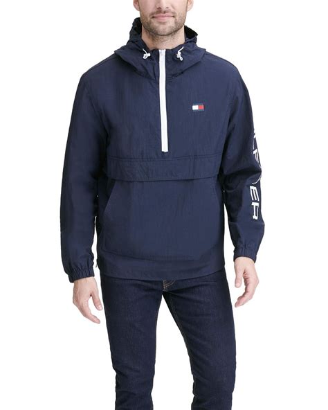 Tommy Hilfiger Synthetic Retro Lightweight Taslan Popover Jacket In