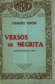 Baldomero Fernández Moreno Versos de negrita 1920 Free Download