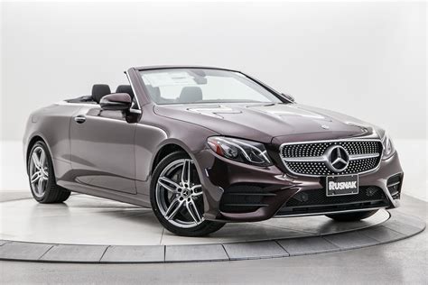 New 2019 Mercedes Benz E Class E 450 2d Convertible In Pasadena 590148 Rusnak Auto Group