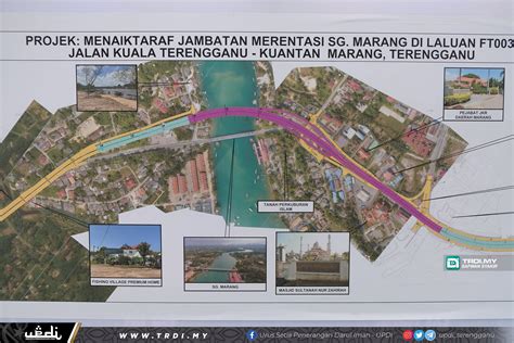 Projek Jambatan Marang Keselamatan Pengguna Jalan Raya Penduduk