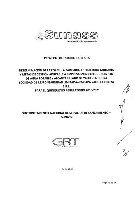 PDF PROYECTO DE ESTUDIO TARIFARIO DETERMINACIÓN DE LA 2020 9 16