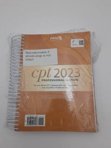 Cpt 2023 Ama Professional Edition Unused 9781640162136 Ebay