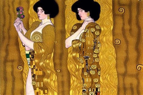 Gustav Klimt Style Tall Females · Creative Fabrica