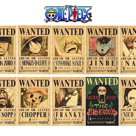 piece bounty poster etsy