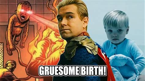 Homelander S Gruesome Birth Scene Show Vs Comics Youtube