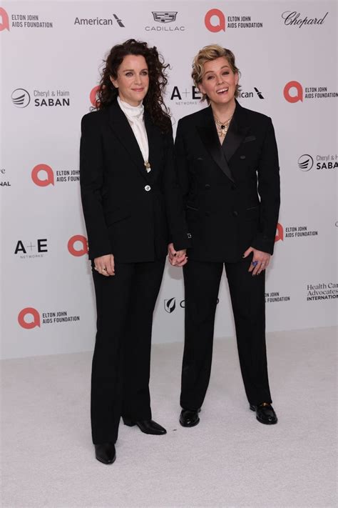 BRANDI CARLILE and CATHERINE SHEPHERD at 32nd Annual Elton John AIDS