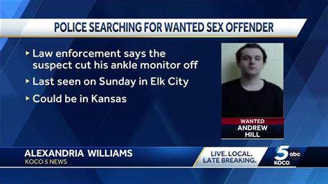 Police Search For Registered Sex Offender Who Cut Off Ankle Monitor In Elk City