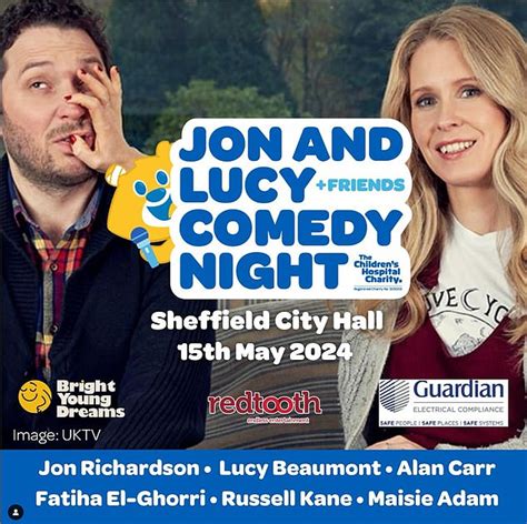 Revealed: Jon Richardson and Lucy Beaumont reunited just weeks after ...