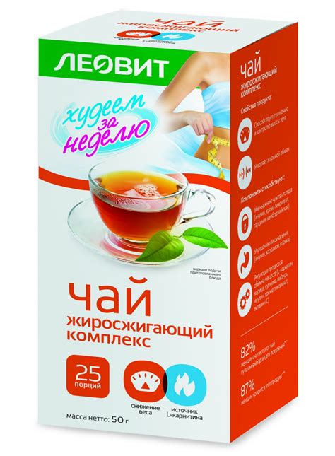 Леовит Чай жиросжигающий комплекс "Худеем за неделю" - «Просто чай ...
