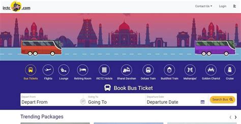 Irctc Bus Booking Service Irctc Launches Online Bus Ticket Booking