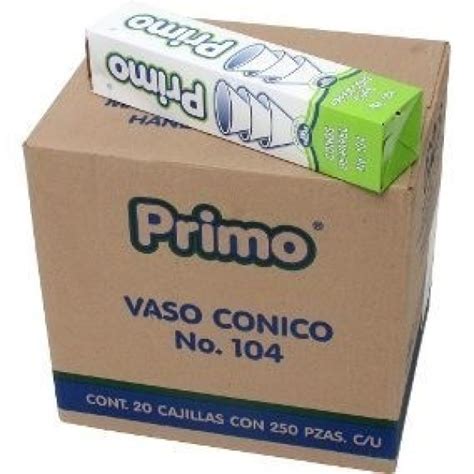 VASOS CÓNICOS DE PAPEL PAQUETE DE 250 PIEZAS Comercializadora clean