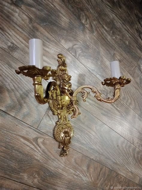Винтаж: Настенное бра "Ангел Путти" латунь бронза Италия купить в ...