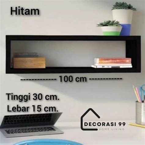 Promo Rak Dinding Kubus Lebar 15 Cm Tinggi 30 Cm Panjang Tersedia 60