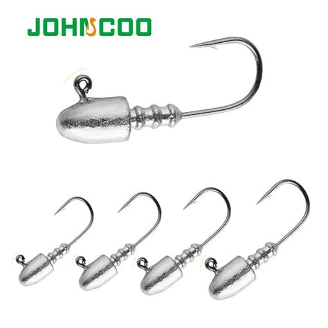 Johncoo 10Pcs Bullet Jig Heads Swimbait Haken 2 5G Vicedeal