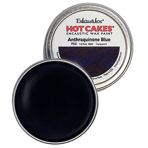 Enkaustikos Hot Cake Encaustic Wax Paint Oz Tin Anthraquinone Blue Walmart