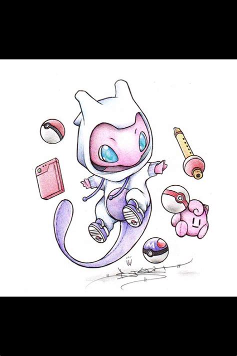 Pokemon Mew Drawing At Getdrawings Free Download