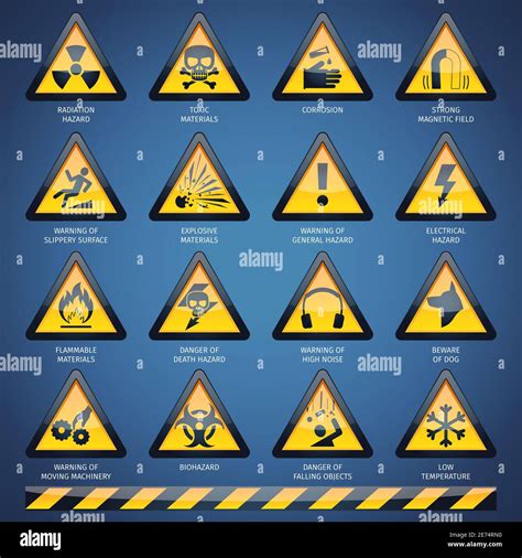 Les Panneaux De Danger Dangereux Et Autres Signaux D Avertissement