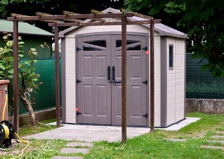 Готовые пластиковые сараи и хозблоки - размеры, фото, цены - Шведский ...