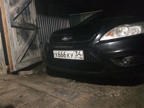 Решетки соты)) — Ford Focus Hatchback II, 1,8 л, 2008 года | аксессуары ...