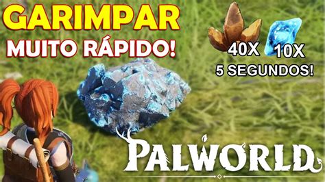 Como garimpar minérios MUITO RÁPIDO no PALWORLD YouTube