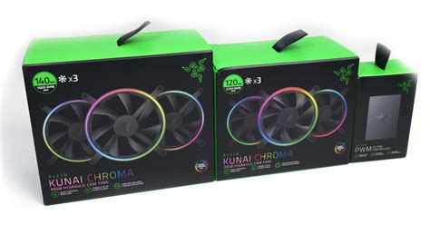 Razer Kunai Chroma 120mm und 140mm im Test: Gehäuselüfter für die ...