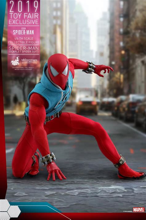 Hot Toys Marvel 1 6 Spider Man Scarlet Spider Suit Figures