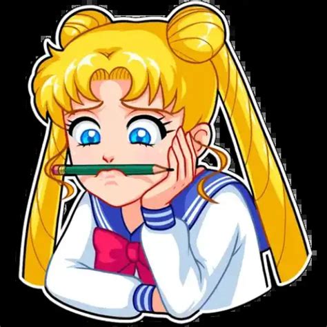 Sailor Moon MariaSol Stickers Para WhatsApp