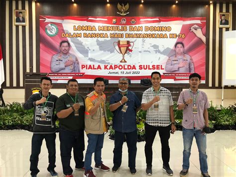 Hari Bhayangkara Ke Pordi Makassar Gelar Lomba Domino Dan Menulis