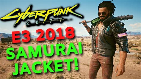 Get The Samurai Jacket As Seen In The Concept Art Of Cyberpunk 2077