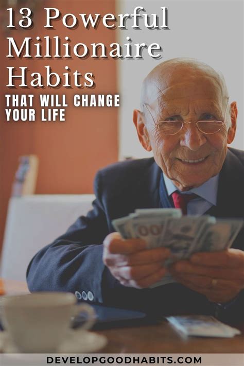 10 Most Common Habits Of Self Made Millionaires Artofit