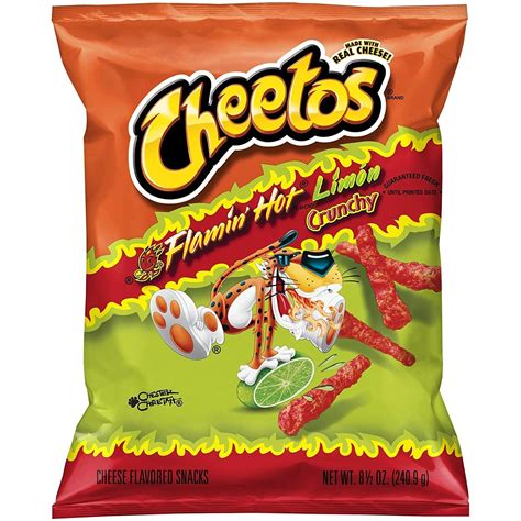 Cheetos Crunchy Flamin Hot Lime Gr K Smet Ark Teri