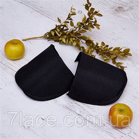 Подплечники (плечевые накладки) для одежды маленькие / цвет черный / 14 ...