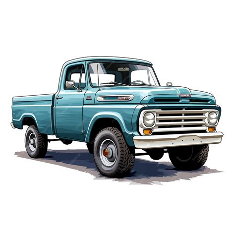 Premium Vector Graphic Design Cartoon Drawings Of Trucks Middle