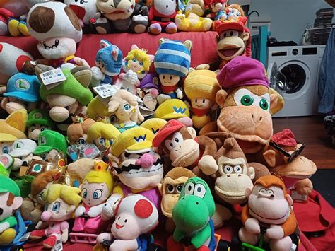 My Current Mario Collection With A Little Over 100 Plushies Especially