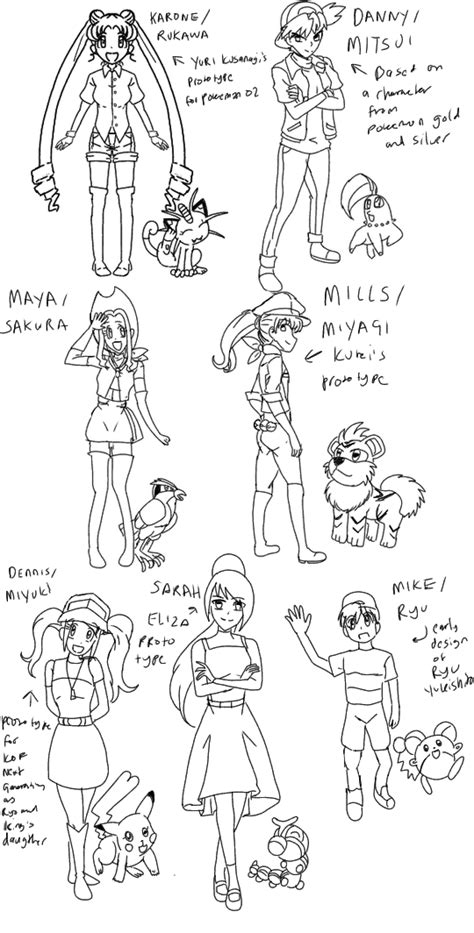 Pokemon Oc Characters By S0ph14luvukn0w On Deviantart