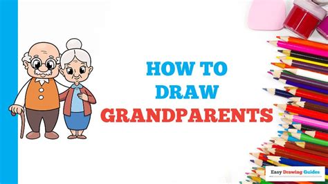 How To Draw Grandparents Really Easy Drawing Tutorial Easy Drawings