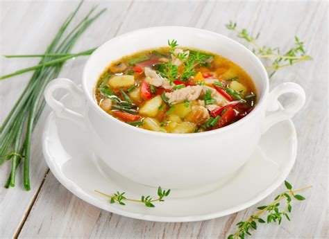 Recette Soupe De Poulet Aux L Gumes Circulaire En Ligne