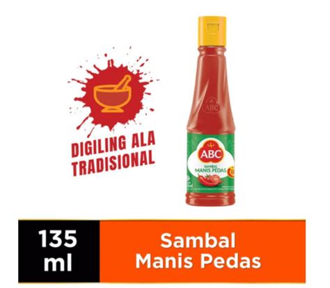 Abc Sambal Manis Pedas Hot Sweet Chilli Sauce Ml Toko Indonesia