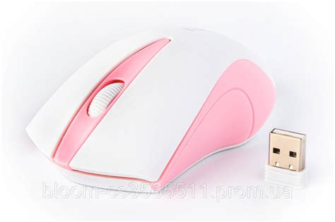 Мишка комп'ютерна usb безпровідна Q2 Рожева (ID#1922403489), цена: 295 ...