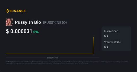 Pussy In Bio Price Today PUSSYINBIO To USD Live Price Market Cap Chart