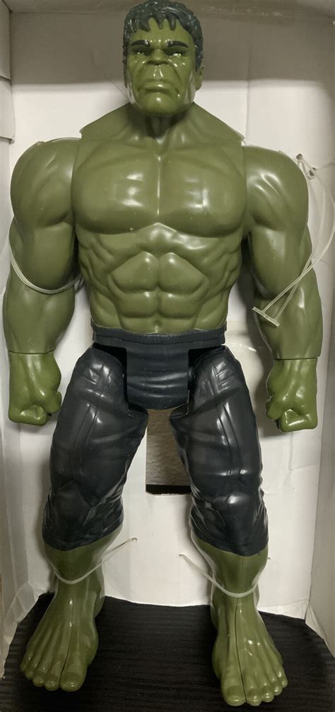 2018 Hasbro Marvel Infinity War TITAN Hero Series Hulk Power FX 12 In