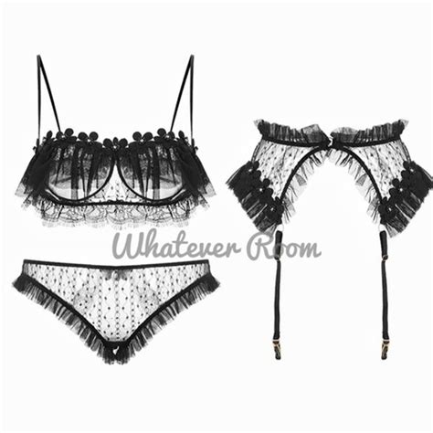 Jual Aleeson Sexy Lingerie Teddy Playboy Bralette Bra Set Kab Tangerang Whatever Room