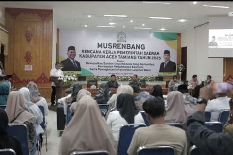 Buka Musrenbang Rkpd Pak Bupati Asra Minta Forum Musyawarah Cerdas