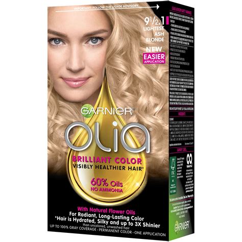 Garnier Olia Oil Powered Permanent Hair Color Light Blonde Powered Permanent Oil Cool