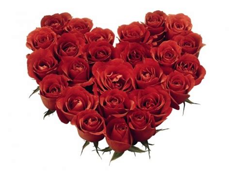 Download Gratis Wallpapers - Heart Shape Red Roses - 1152x864 Wallpaper ...