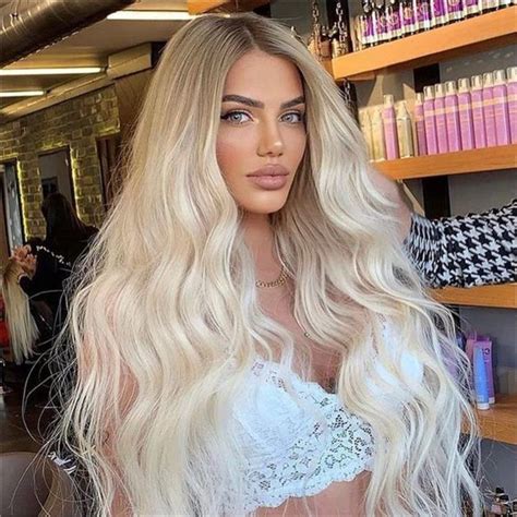 Long Wigs Heat Resistant Fiber Synthetic Ombre Blonde Color Tan Size Os Beautiful