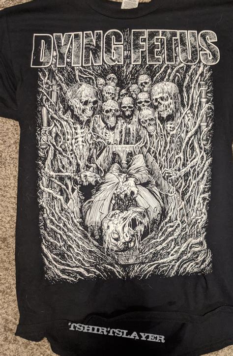Dying Fetus Treachery Short Sleeve Tshirtslayer Tshirt And