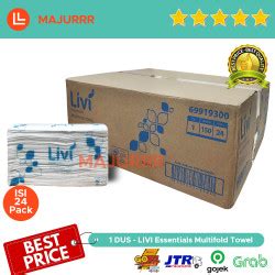 Jual Tissue Livi Evo Towel Multifold Sheet Dus Karton Isi